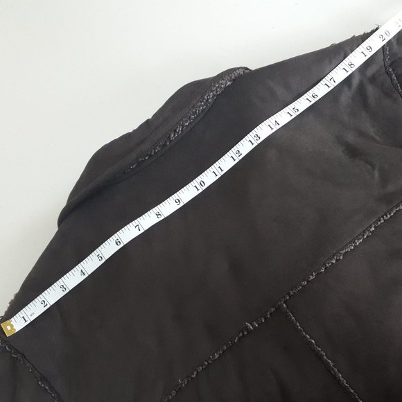 Kodiak Dark Brown Faux Shearling Coat - Picture 6 of 15